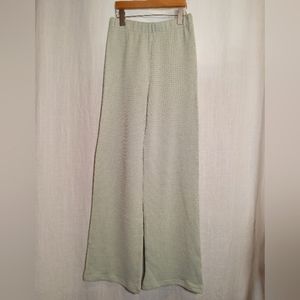 NWT Banks Journal Athena Pant Organic Cotton Knit Pull-on Wide Leg Pant Small